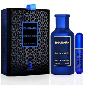 Bharara Double Bleu Eau de Parfum Spray 100ml (3.4 oz) by Bharara